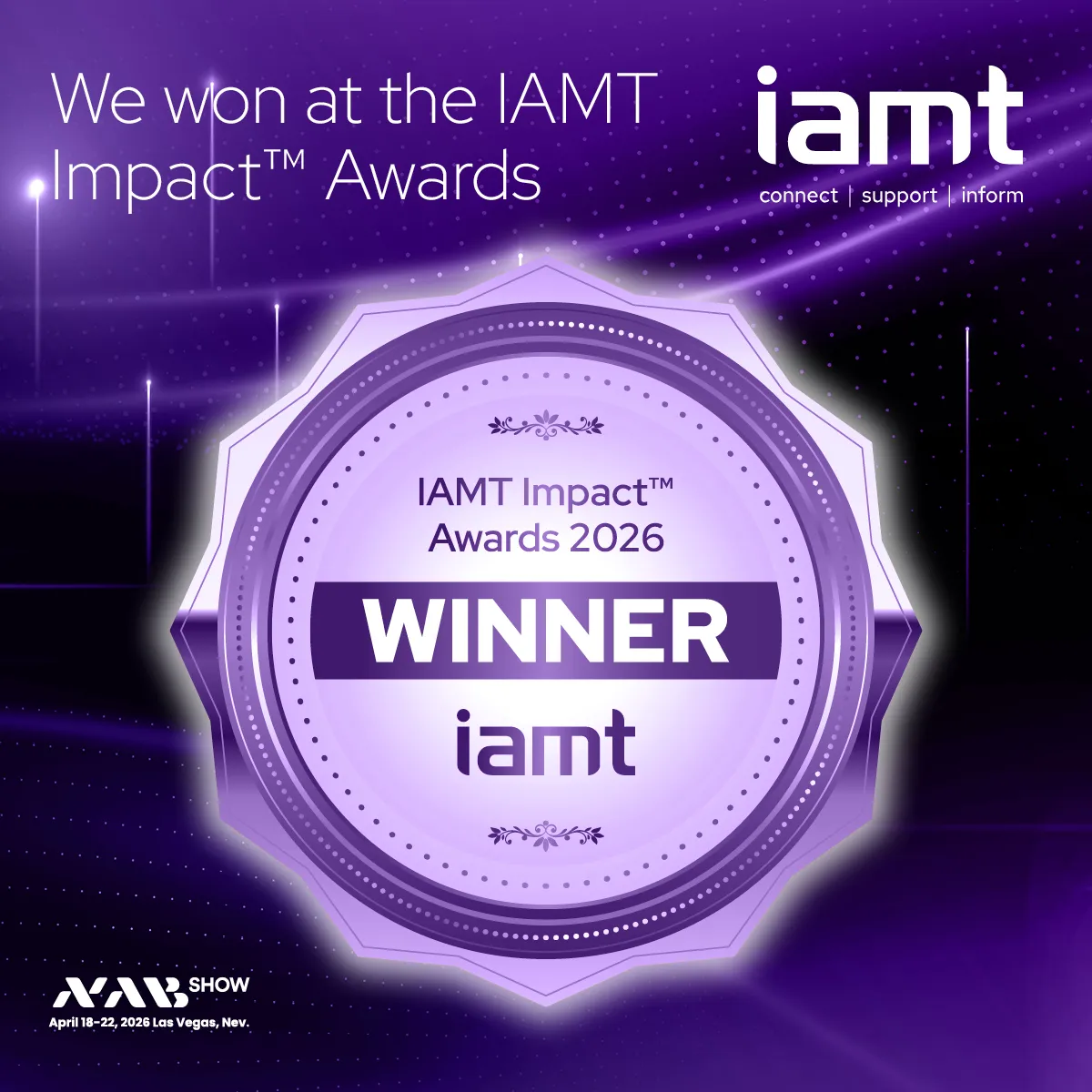 ЭТЕРЕ - ПОБЕДИТЕЛЬ IAMT IMPACT AWARDS 2026!
