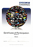 Mediatech Certificate of Participation